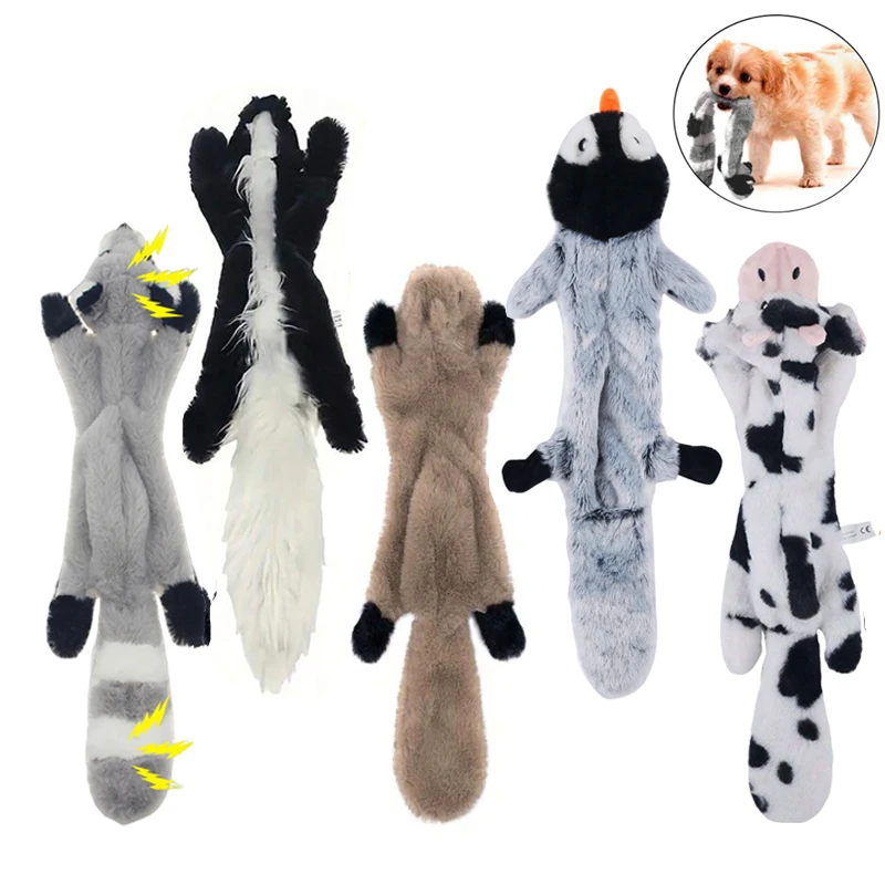 Plush Sounding Animal Dog Toy 1