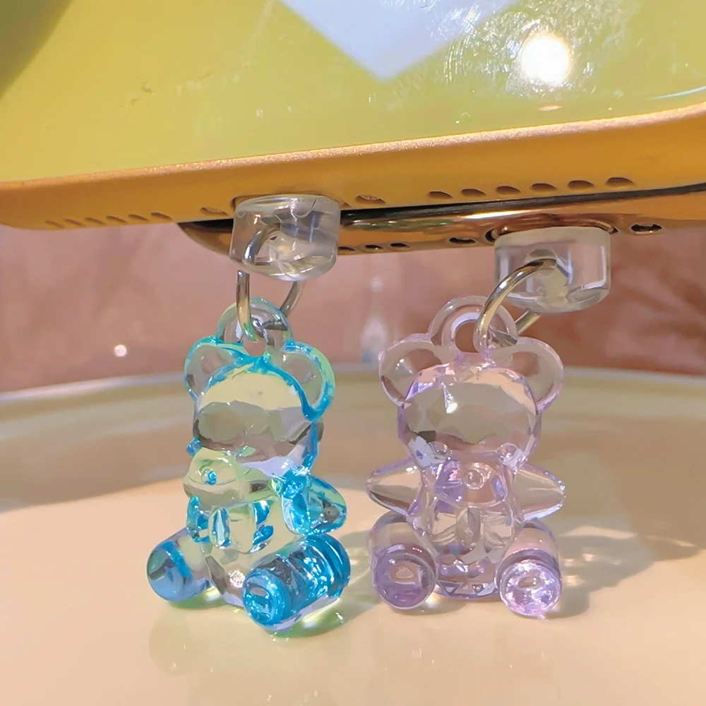 OLYCRAFT Breloque Pour Téléphone Portable Avec Bouchon Anti