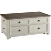 Coffee Table Farmhouse Lift Top Coffee Table with Drawers 1
