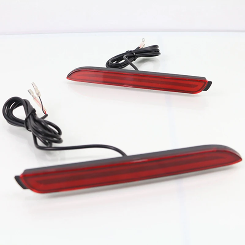 

LED Light Bar Rear Bumper Reflector Tail Brake For Toyota Camry Reiz Wish Sienna Innova Lexus Isf Gx470 Rx300 Two Functions