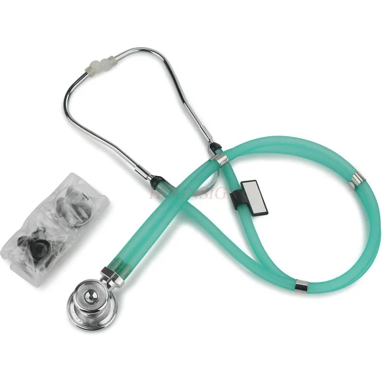 1pcs Stethoscope, medical professional, dual head, children's, adult, universal, multi-functional, home use