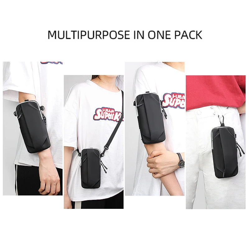 Universal Running Sports Mobile Phone Arm Bag 6.8'' Armband Bag Waterproof Arm Wrist Phone Holder for Gym Yoga Cycling