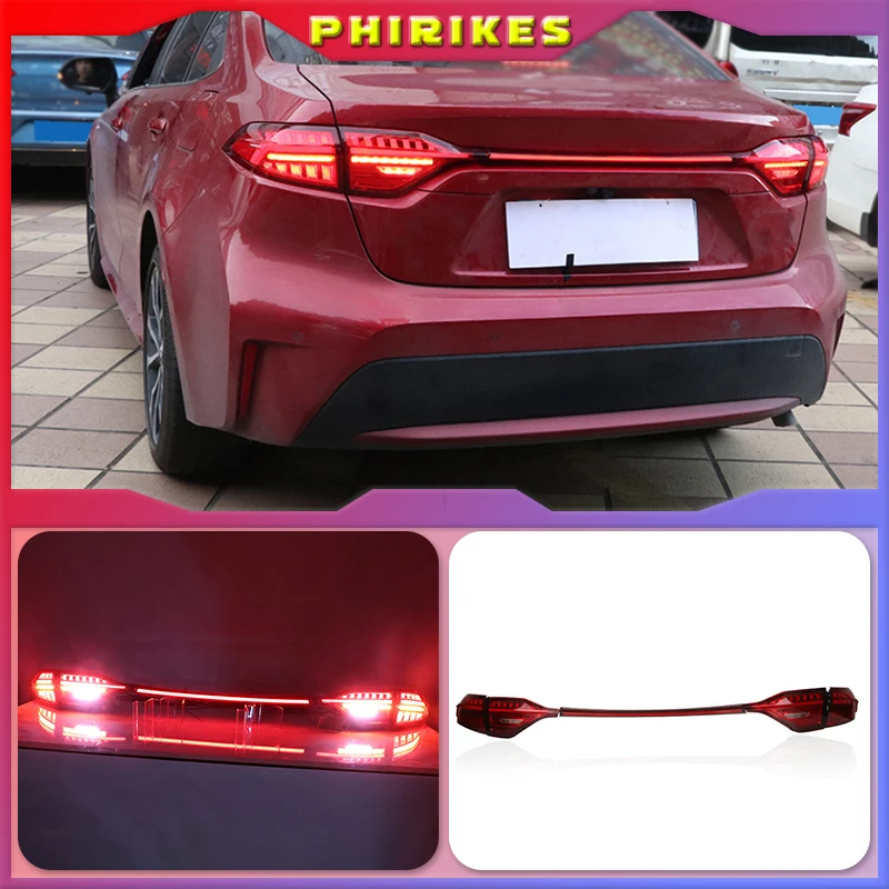 

LED rear bumper light brake lights turn signals tail lamp assembly For Toyota levin 2019