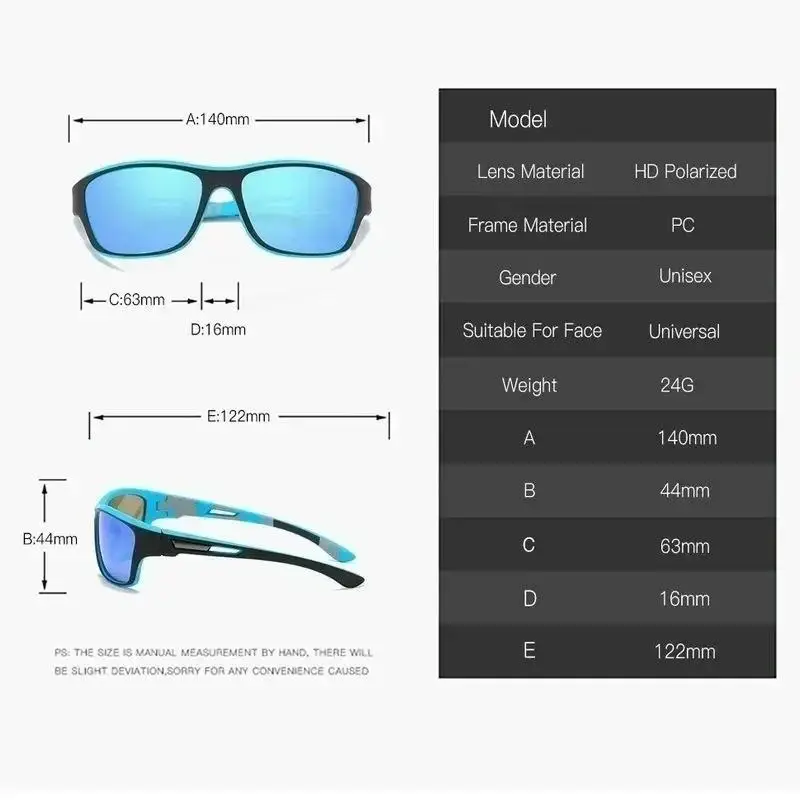 Polarized Fishing Sunglasses Kawasaki Polarized Fishing Sunglasses Goggles Men's Driving Shades Male Sun Glasses Hiking Fishing Classic Sun Glasses