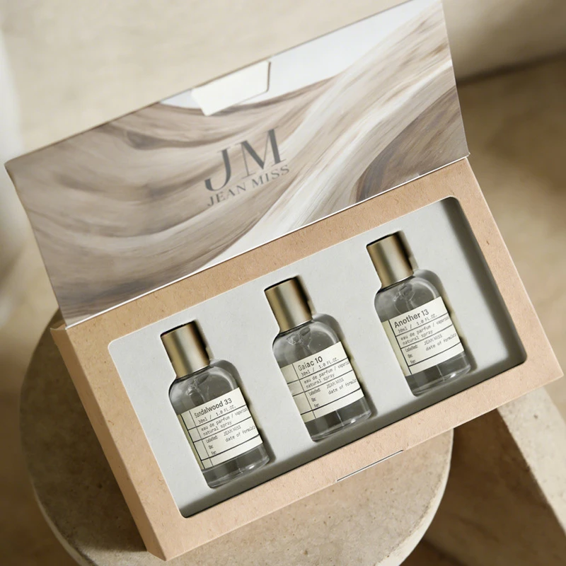 Mini-Parfüm-Geschenkset, 3 Stück à 25 ml, warmer, sandelholziger, holzig-erdiger Duft, langanhaltend, Unisex-Kölnischwasser, frische Frucht, Eau de Toilette_voghion.com