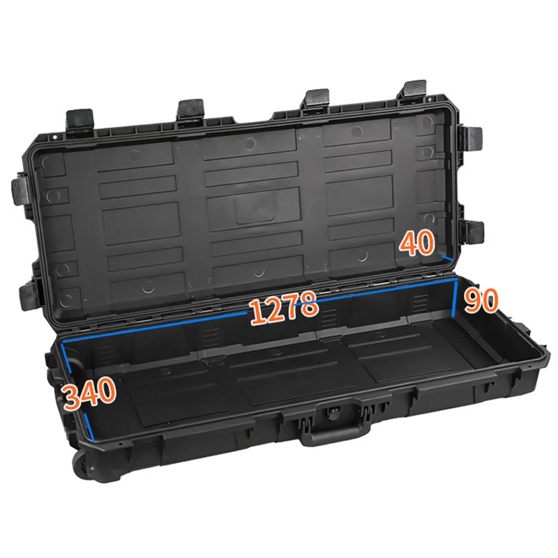 Long Strip Instrument Safety Protection Box Handheld Tools Organizer Boxes Multipurpose Guzheng Fishing Gear Storage Case 5