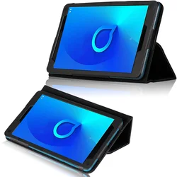 Compact Magnetic Cover Case for 8 Tablets - Handheld Protective (Black)