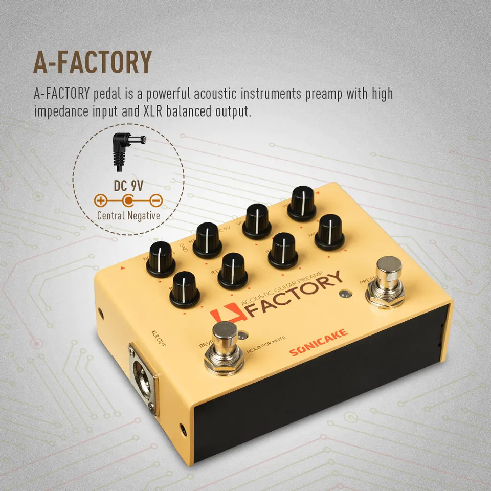 SONICAKE A Factory Analog Preamp and digital Reverb Dual