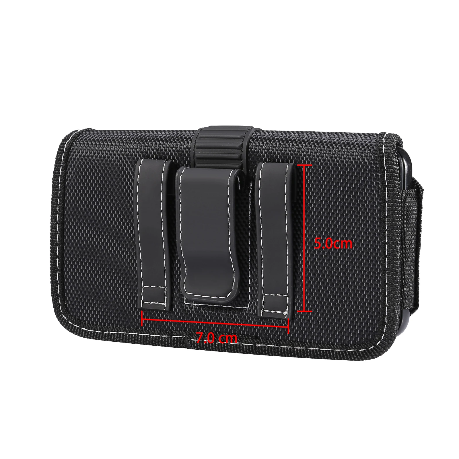 Universal Handy Gürtel Clip Taille Tasche Für iPhone 15 14 13 12 Pro Max Samsung Huawei Xiaomi Redmi männer Nylon Holster Fällen – Detail 5