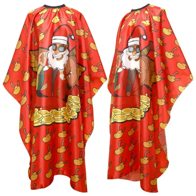 

Santa Claus Cloth Quality Widely Used Post Perfect For Christmas Durable Adult Sing Red Scarf For Festive Occasions Barber Scarf