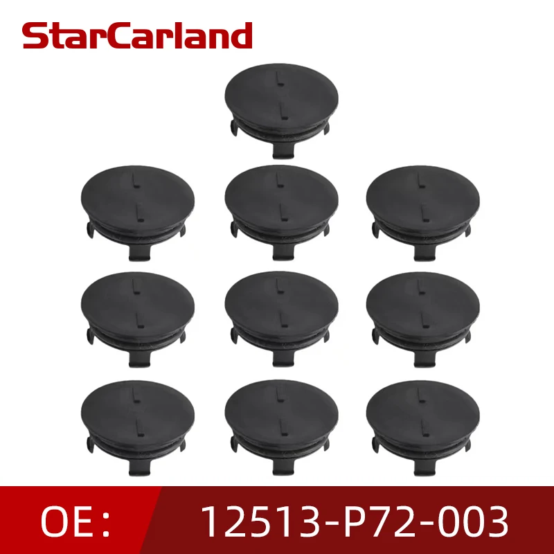 10 Pz Cam Plug Muslimah 12513 P72 003 Per Honda Acura Integra Civic Cr-V Cr-Z Testata Posteriore Tappo Albero A Camme Con Guarnizione