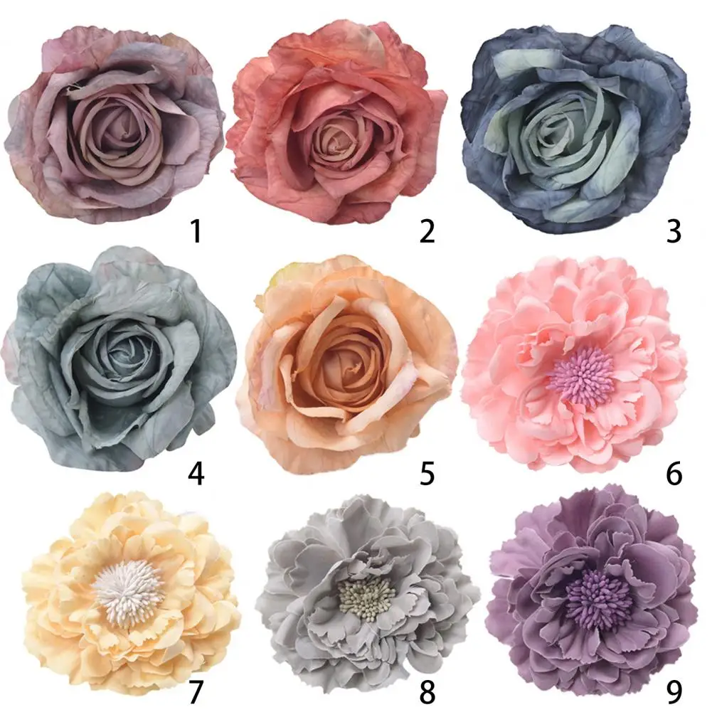 Flower Tieback Portable Delicate Colorful Curtain Tie Holder Curtain Decorative Accessories