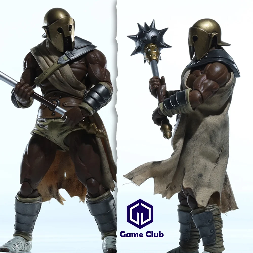 JLDZCustom112MaleSoldierXesRayGloryBattleBlackWhiteGladiator