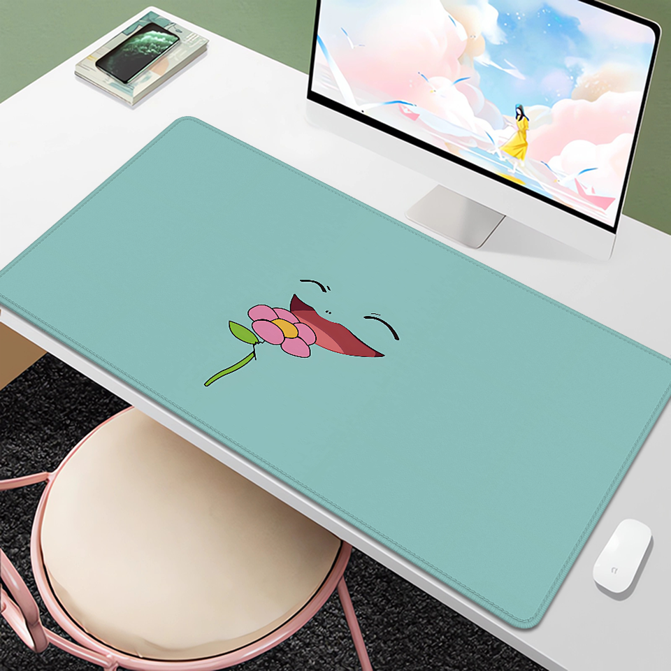 P-pokemons Xxl Mouse Pad Kawaii Gaming Keyboard 900x400 Non-slip Rubber Over Edge Computer Mat Desk Accessories Office Pc Gamer