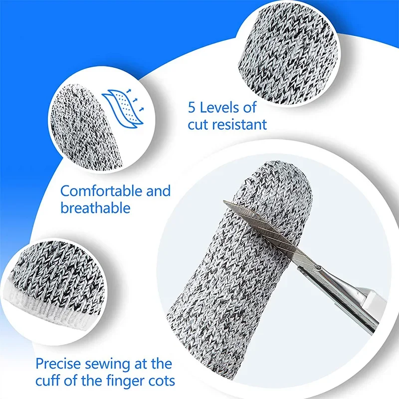5/10Pcs Wrap Gloves Film Tinting Vinyl Applicator Tools Finger Sleeves Hand Covering Car Wrapping Tools kore mutfak &uuml;r&uuml;nleri