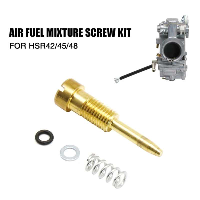 

Air Screw Air Screw Adjuster For HSR42 HSR45 HSR48 604-26014 Carburetors Carb Dirt Bike Motorcycle Parts