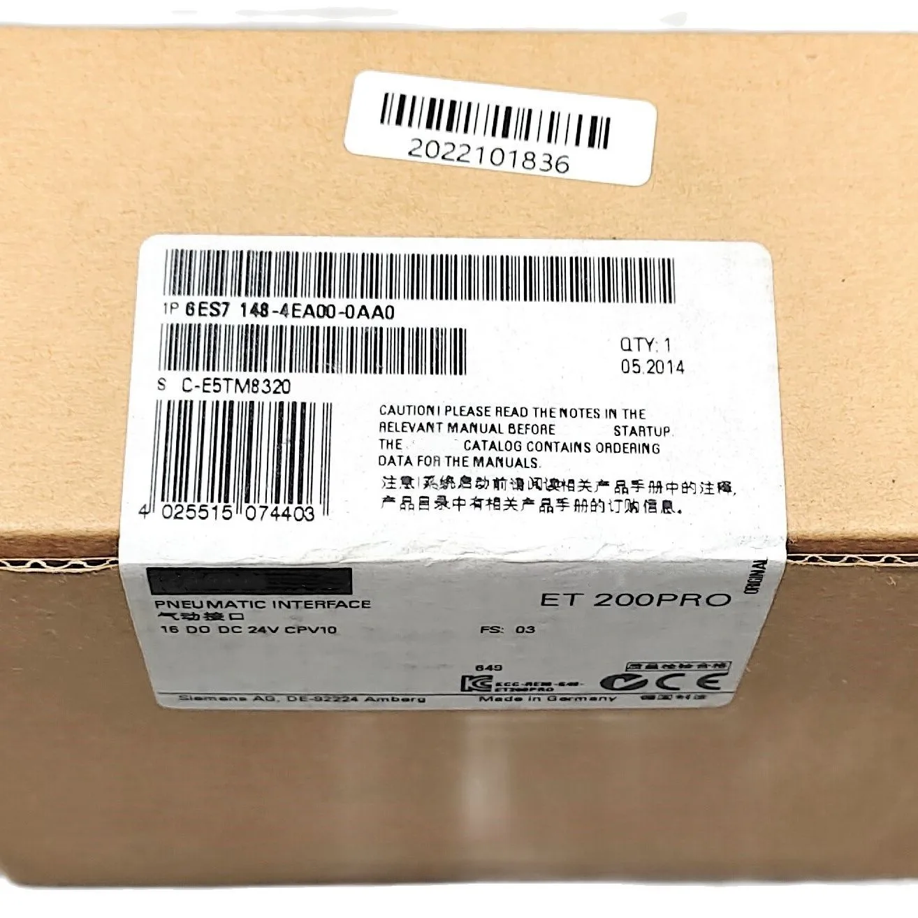 

NEW 6ES7148-4EA00-0AA0 Fast delivery extra long warranty