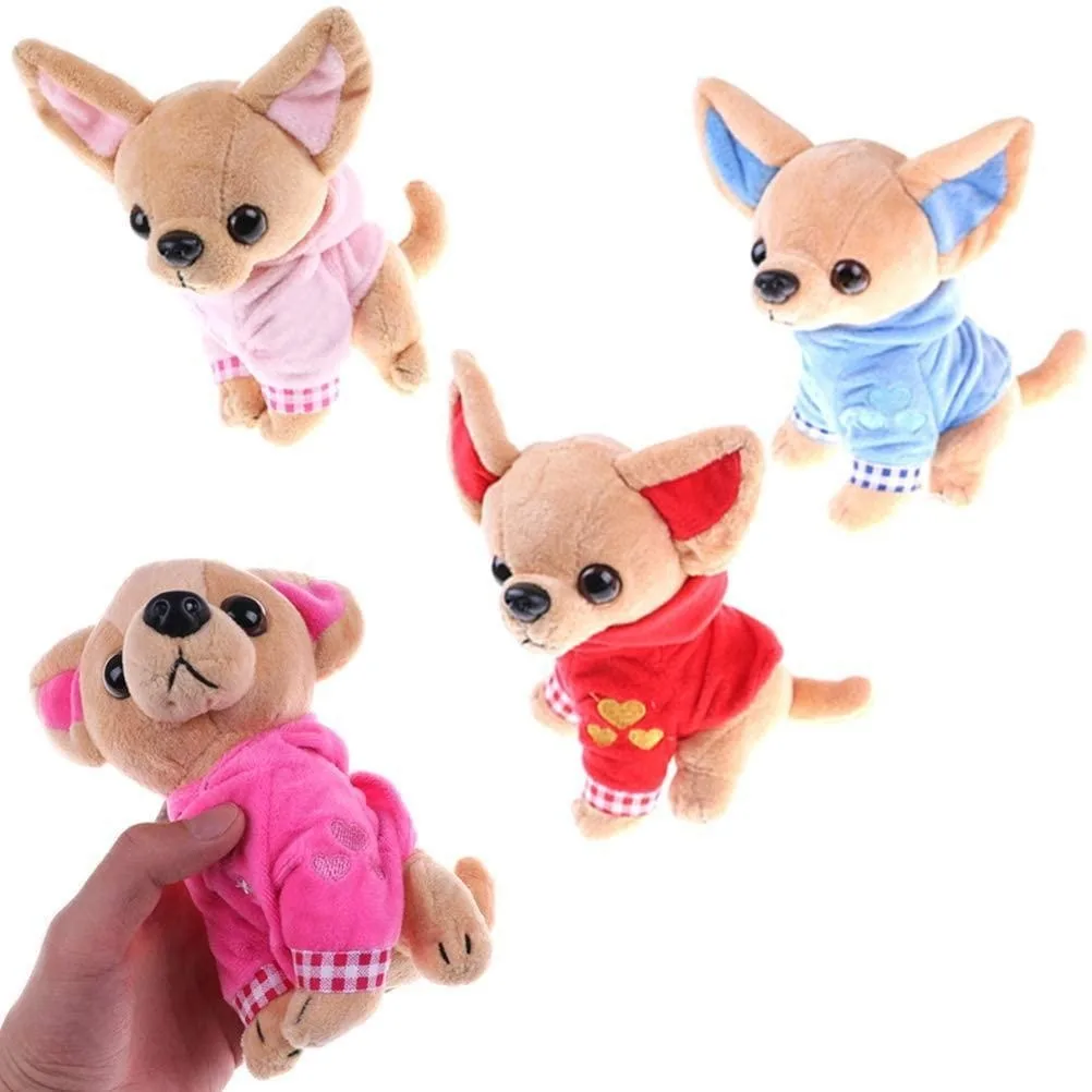 Stuffed Dog Puppy Toy Dog Plush Toy Soft Doll Stuffed Animal Pillow Birthday Gift Present Cute Dog Ornaments Decoration Handicra - 2
