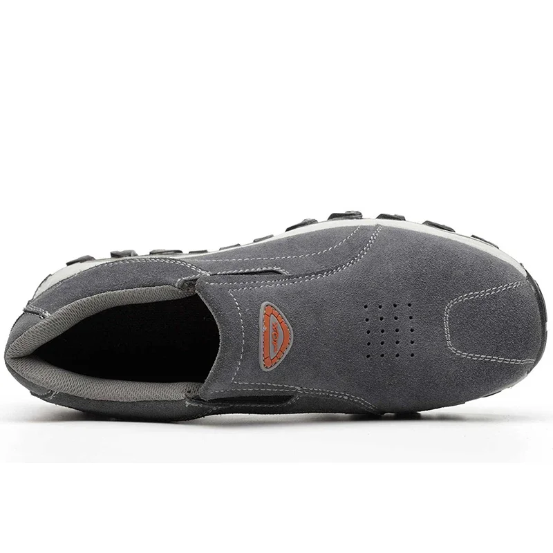 Safety Shoes Men Safety Work Shoes Breathable Slip On Casual Boots Puncture Proof Steel Toe