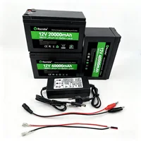 Batterie au Lithium Rechargeable 12V 40Ah, batterie 18650 alimentation cc pour pulvérisateur, haut-parleur Portable, Camping en plein air, voitures jouets 5