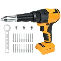 Brushless Electric Riveter Gun 2.4-4.8mm Rivet Cordless Riveting Tool Screwdriver Applicable For Dewalt 20V Battery (No Battery) 1
