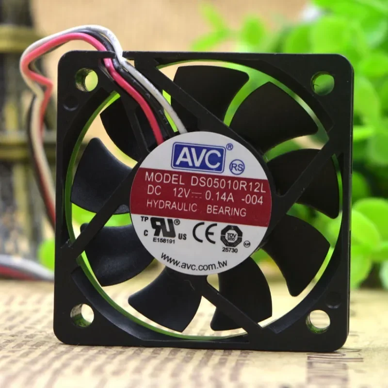 

Новый вентилятор для AVC DS05010R12L 5CM 5010 12V 0.14A охлаждающий вентилятор 50*50*10 мм