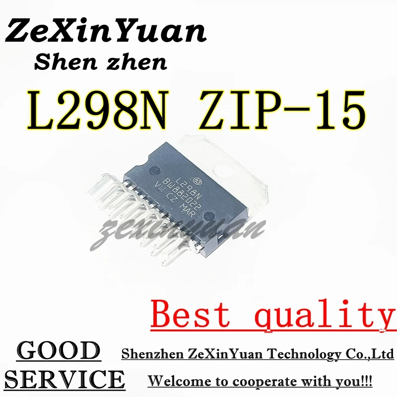 

2PCS New L298N L298 Stepping Motor Driver Chip/bridge Driver Internal Switch