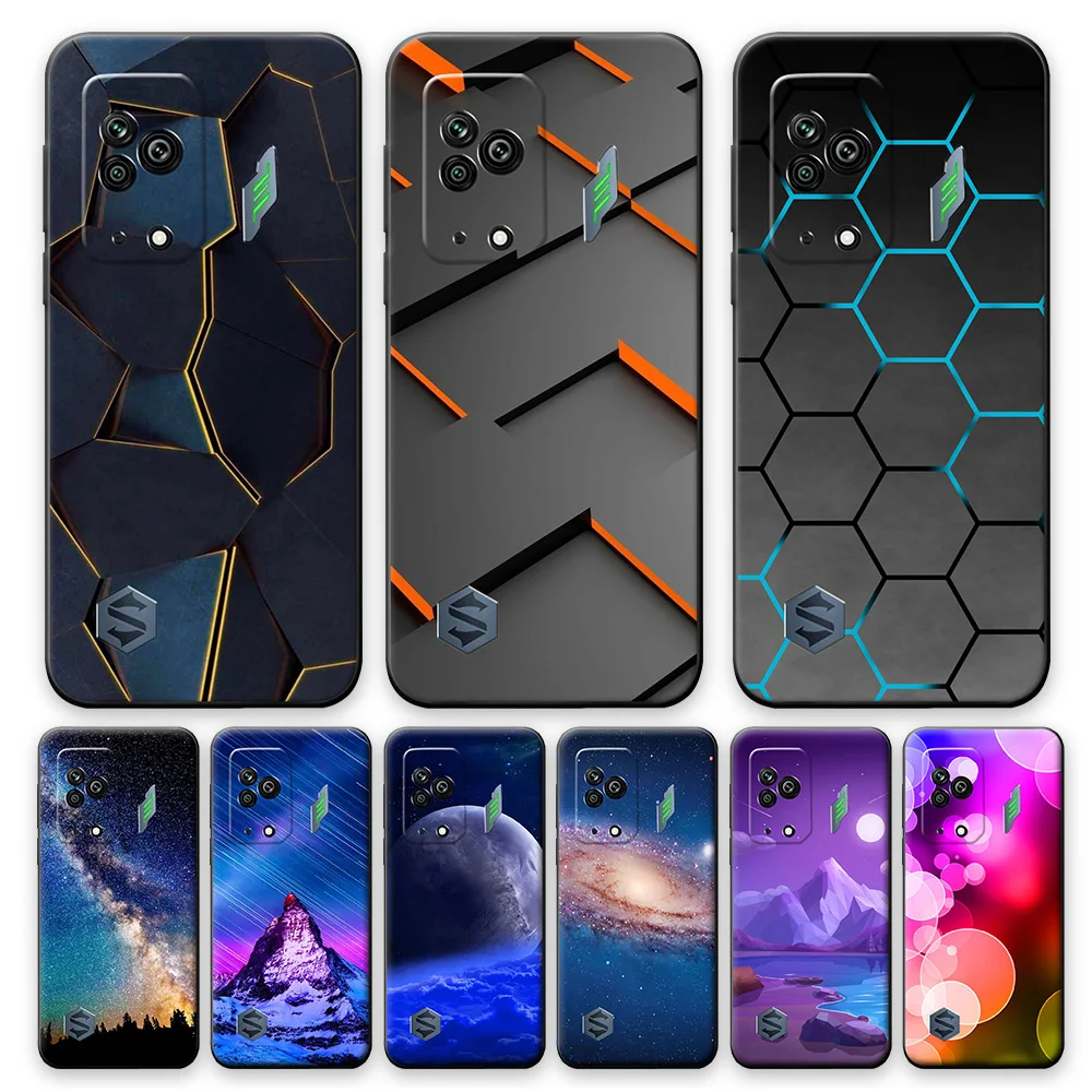 Per Xiaomi Black Shark 5 Pro Custodia Cover Black Shark 5 6.67 Matte Soft Cover Antiurto Black Shark 5 Silicone Tpu Bumper Fundas