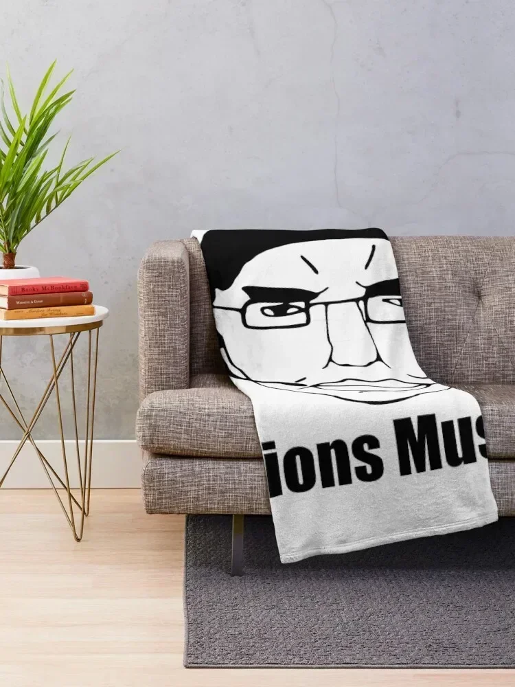 CHUD Billions Must Fry Throw Blanket warm for winter Fashion Sofas Flannels Thermals For Travel Blankets 2