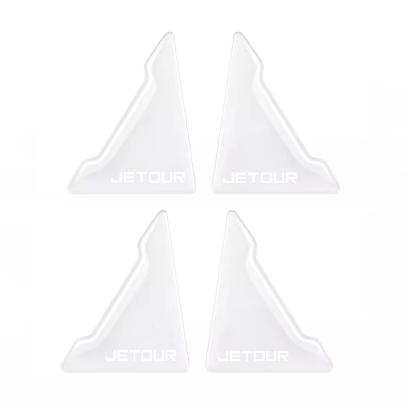 4Pcs Transparent