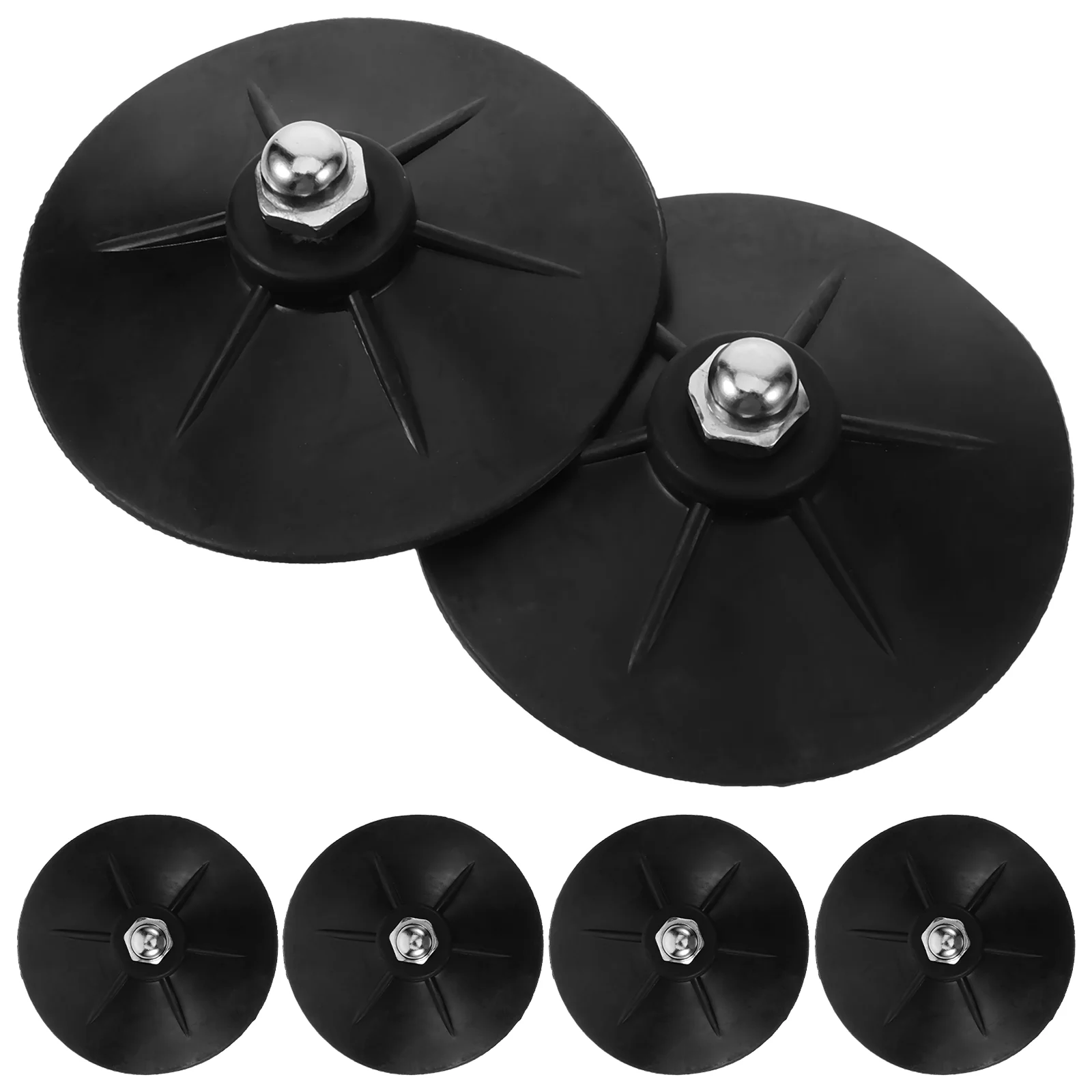 6 Pcs Sandbag Sucker Freestanding Boxing Base Suction Accessories Component Cups Punching