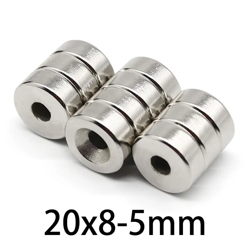 

2/5/10/20/30PCS 20x8-5mm Neodymium Magnet NdFeB N35 Round Powerful Strong Permanent Magnetic Imanes Disc DIY Neodymium Magnet