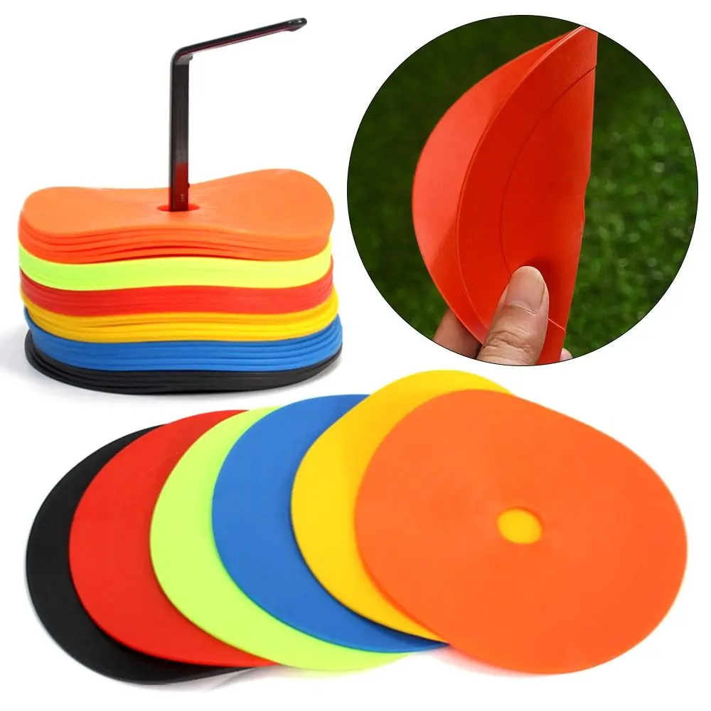 

5 Color Training Landmark Pad High Quality 15.2cm Basketball Training Obstacle Road Card Outdoor Training Accessories