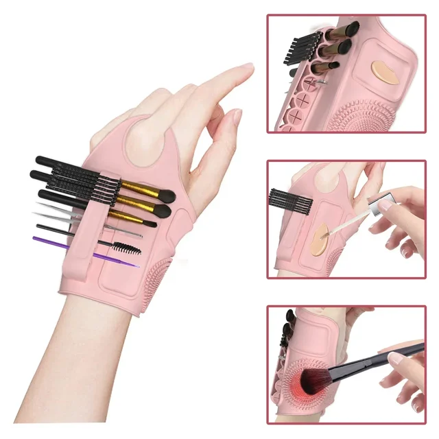 7/8pcs Makeup Brush Kit Soft Synthetic Hair Make Up Brushes Foundation Blush Eyeshadow Cosmetic Makeup Tools 6