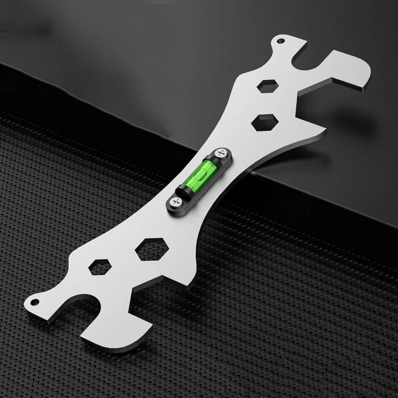 Special Wrench Tools with Level Shower Faucet Installation Bathroom Multifunctional Level Wrench Ruler Distance Measuring Tool 5