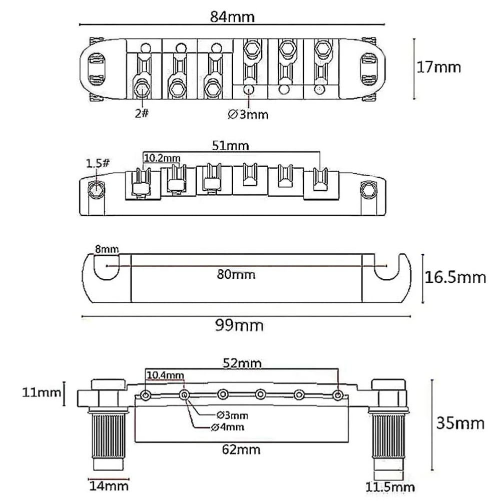 

Новинка 100%, седло для моста с роликом, седло для кузова, серебристое седло для моста с столбами