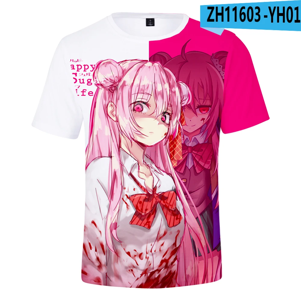 Camiseta Anime Mangá Mirai Nikki Camisa Blusa Unissex