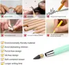 10pcs Eternal pencil set macaron For Kids Cute Pens Painting Art Office&School Supplies Infinity Pencils Tips Set Stationery 6