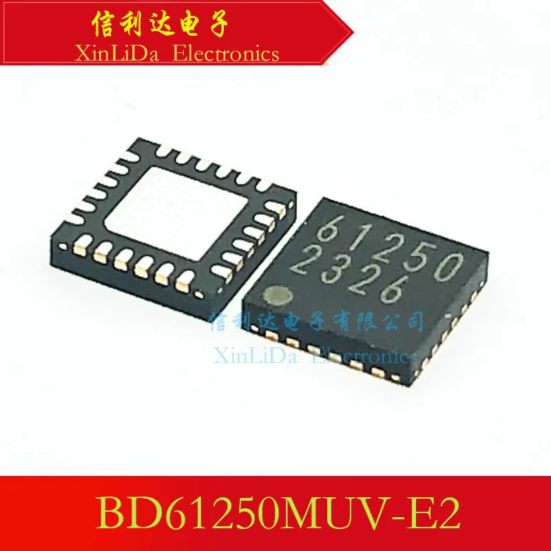 

BD61250MUV-E2 BD61250, код маркировки 61250 VQFN24, чип драйвера двигателя, новый и оригинальный