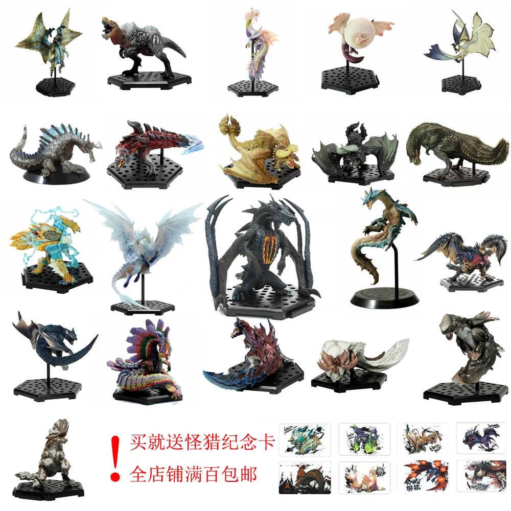 Монстр-Хантер World Iceborne Популярные фигурки тигрокс диновалдо наргакуга модель