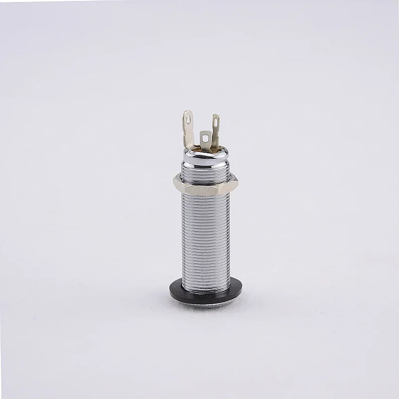 Guitar Tool 1 Piece GuitarFamily Stereo Long Threaded Output Jack Electric Guitar Bass