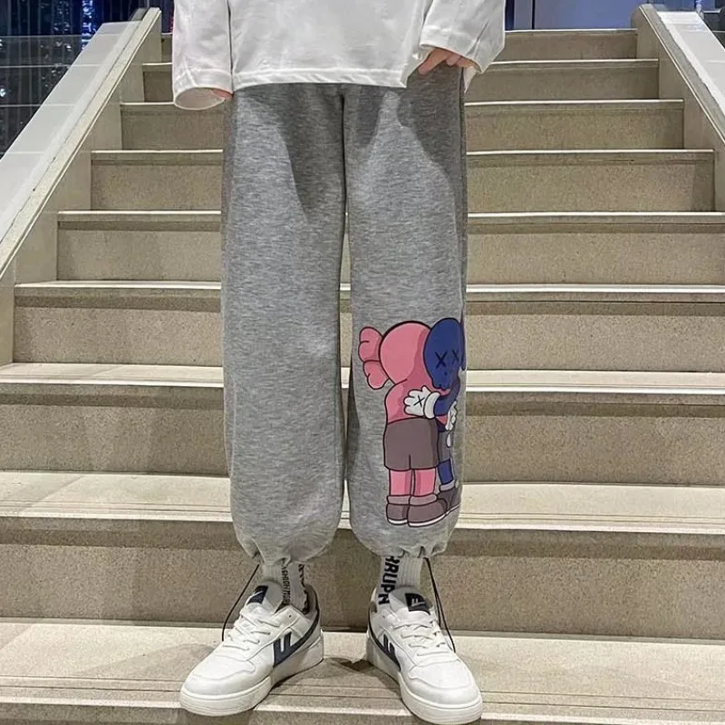 Men Pants Oversized Sports Pant Fashion Trend Fashionstyle Cartoon kwas Printed Long Pants Casual Sweatpants Plus Size M-8XL 6