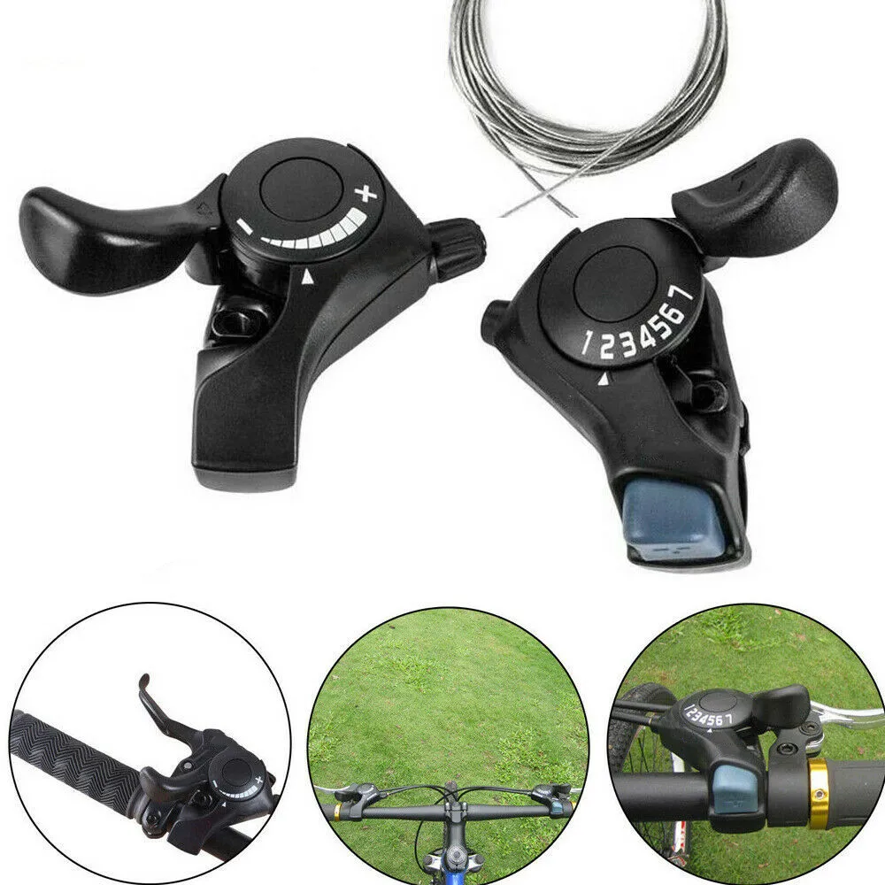 

Bicycle Derailleur Road Mountain Bike Shifter Cycling Disc Handle Levers Brake MTB Thumb Shift Lever SL-TX30 3/6/7/18/21 Speed