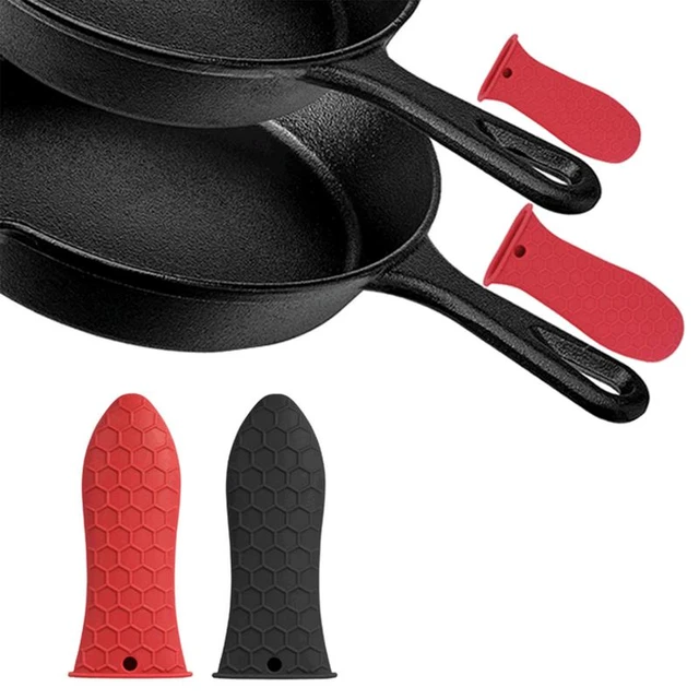 Dropship Potholder Cast Iron Skillet Handle Cover Silicone Hot