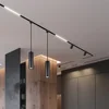 Spot Led Track Light 220V Ceiling Light COB Spotlight Rail Lamp Fixture for Living Room Clothing Store Full Set Track Lighting 1