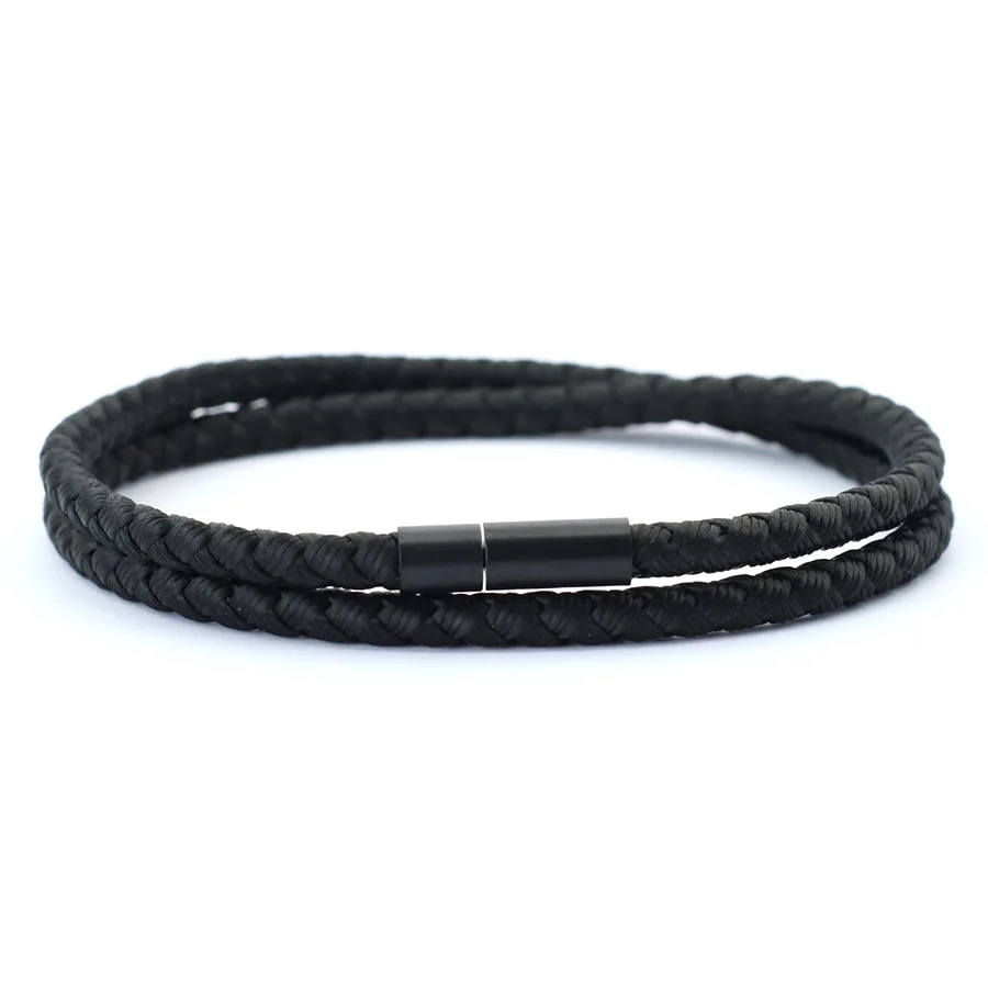 Minimalist Mens Survival Bracelet - Handmade Nautical Bangle