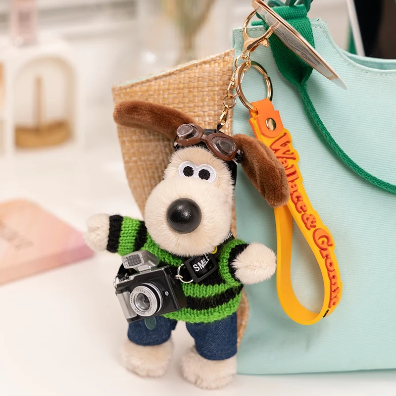 Can Change Clothes Wallace&Gromit Plush Key Chain Gromit Dog Plush