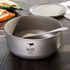 Keith Titanium Dinner Box Folding BowlsCamping Kitchen Outdoor Cooking  Lunch Box Big Capacity 800ML 1L 1.2L 1