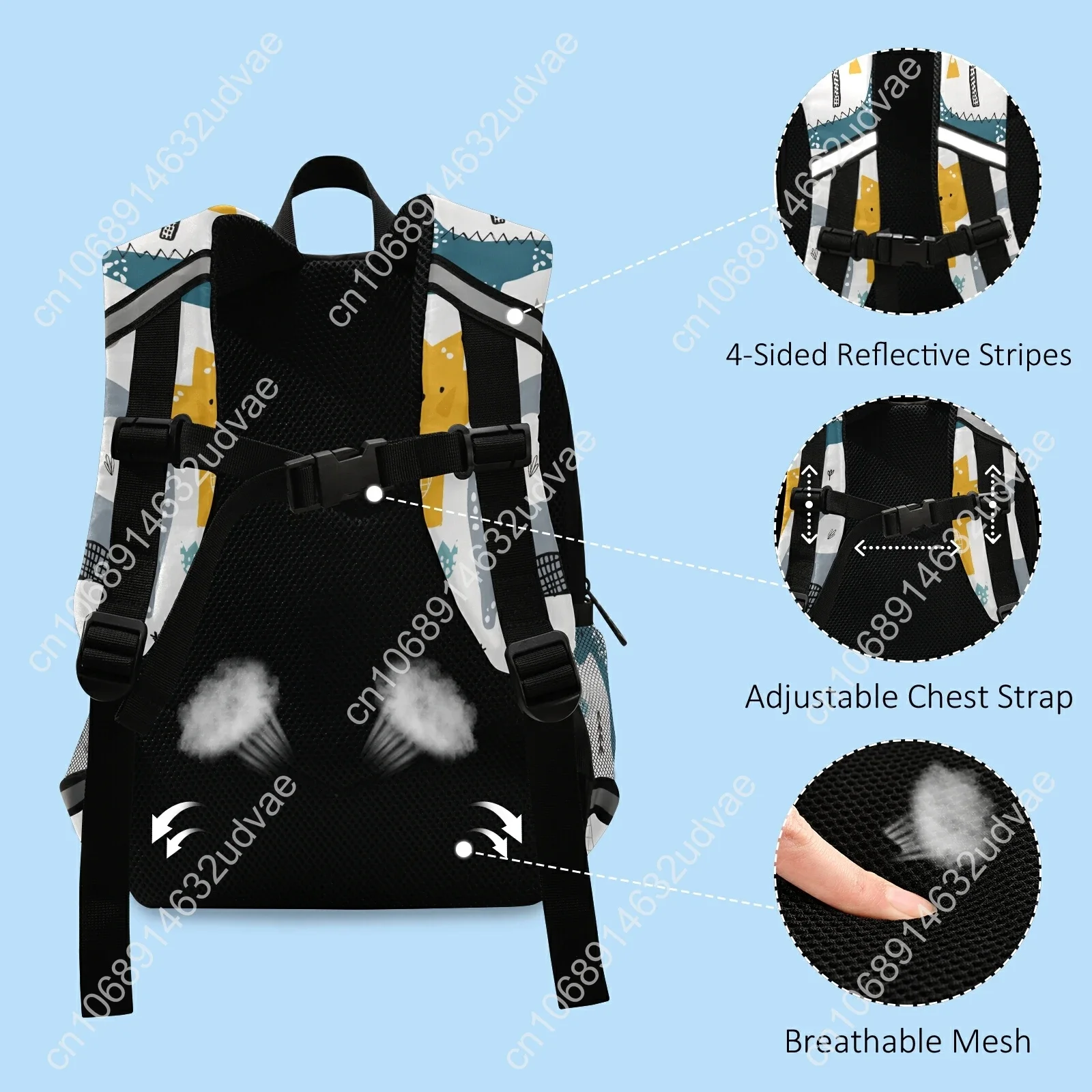 Рисунок 4 - Детский школьный ранец с динозавром