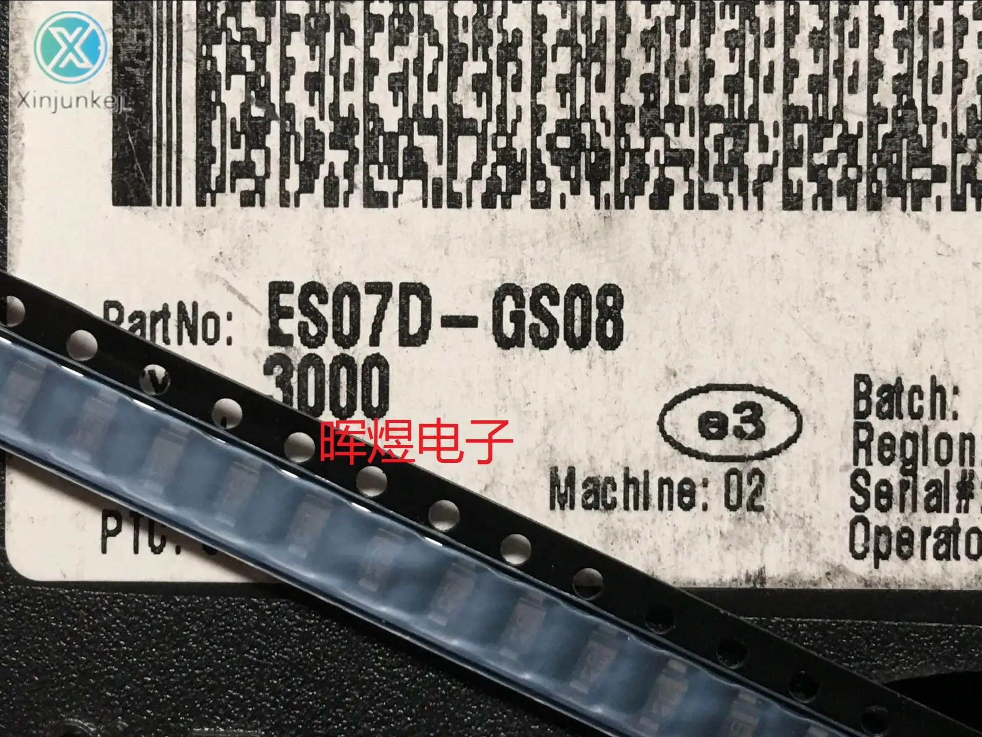 

30pcs orginal new ES07D-GS08 fast recovery diode SOD123/1206 screen ED